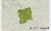 Satellite Map of Mityana, lighten