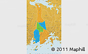 Political Map of Mukono, physical outside
