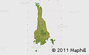 Satellite Map of Mukono, cropped outside