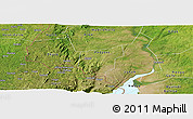 Satellite Panoramic Map of Nebbi