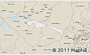 Classic Style 3D Map of Butebo