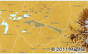 Satellite 3D Map of Butebo, physical outside