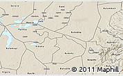 Shaded Relief 3D Map of Butebo