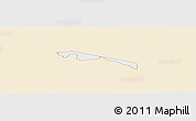 Classic Style Panoramic Map of Butebo, single color outside