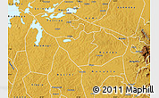 Physical Map of Kibuku