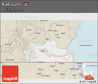Classic Style 3D Map of Kakuuto