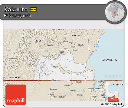 Classic Style 3D Map of Kakuuto