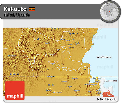 Physical 3D Map of Kakuuto