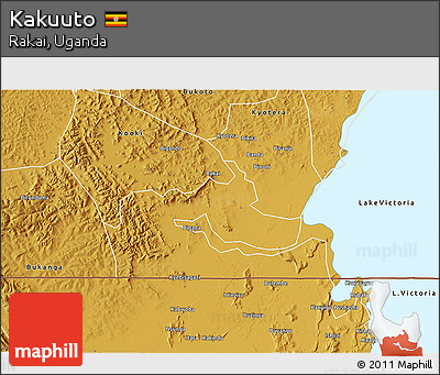 Physical 3D Map of Kakuuto