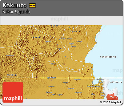 Physical 3D Map of Kakuuto
