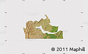 Satellite Map of Kakuuto, cropped outside