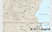 Shaded Relief Map of Kakuuto