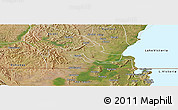 Satellite Panoramic Map of Kakuuto
