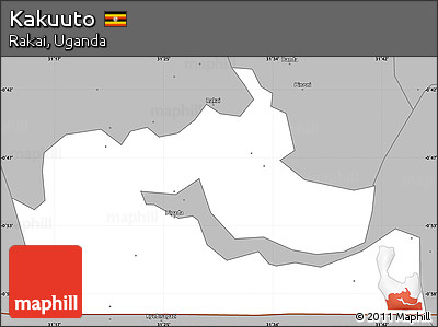 Gray Simple Map of Kakuuto