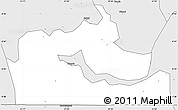Silver Style Simple Map of Kakuuto