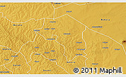 Physical 3D Map of Kapelebyong