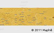 Physical Panoramic Map of Kapelebyong