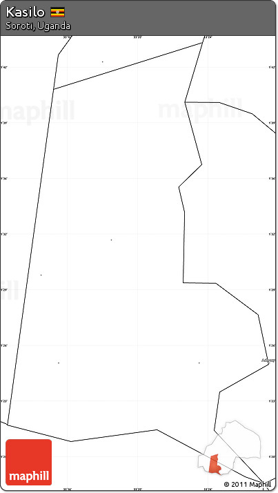 Blank Simple Map of Kasilo