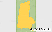 Savanna Style Simple Map of Kasilo