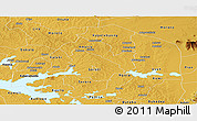 Physical Panoramic Map of Soroti