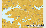 Physical Map of Serere