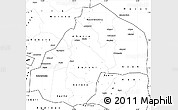 Blank Simple Map of Soroti