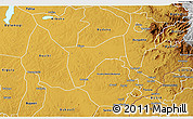 Physical 3D Map of Bunyole