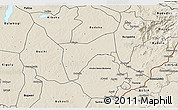Shaded Relief 3D Map of Bunyole