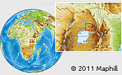 Physical Location Map of Bunyole