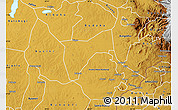 Physical Map of Bunyole