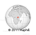 Outline Map of Bunyole