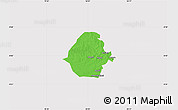 Political Map of Kisoko (West Budama), cropped outside