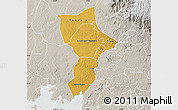 Physical Map of Tororo, lighten, semi-desaturated