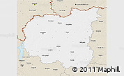 Classic Style 3D Map of Chernihivs'ka