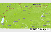 Physical Panoramic Map of Chernihivs'ka