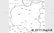 Blank Simple Map of Chernihivs'ka