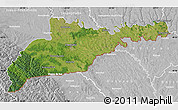 Satellite Map of Chernivets'ka, lighten, desaturated