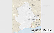 Classic Style Map of Donets'ka