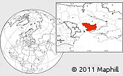 Blank Location Map of Mykolayivs'ka