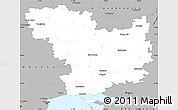 Gray Simple Map of Mykolayivs'ka
