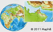 Physical Location Map of Neutral Zone