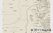 Shaded Relief Map of Neutral Zone