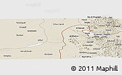 Classic Style Panoramic Map of Neutral Zone