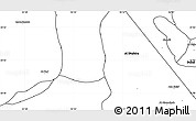 Blank Simple Map of Neutral Zone