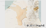 Satellite 3D Map of Shariqah, lighten