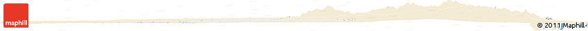 Classic Style Horizon Map of Shariqah, single color outside