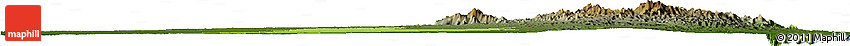 Physical Horizon Map of Shariqah, darken