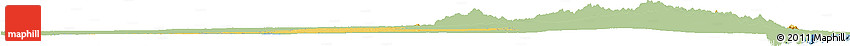Savanna Style Horizon Map of Shariqah, single color outside