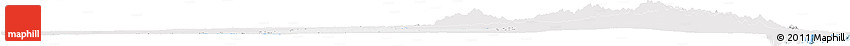 Silver Style Horizon Map of Shariqah, single color outside