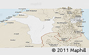 Classic Style Panoramic Map of Shariqah